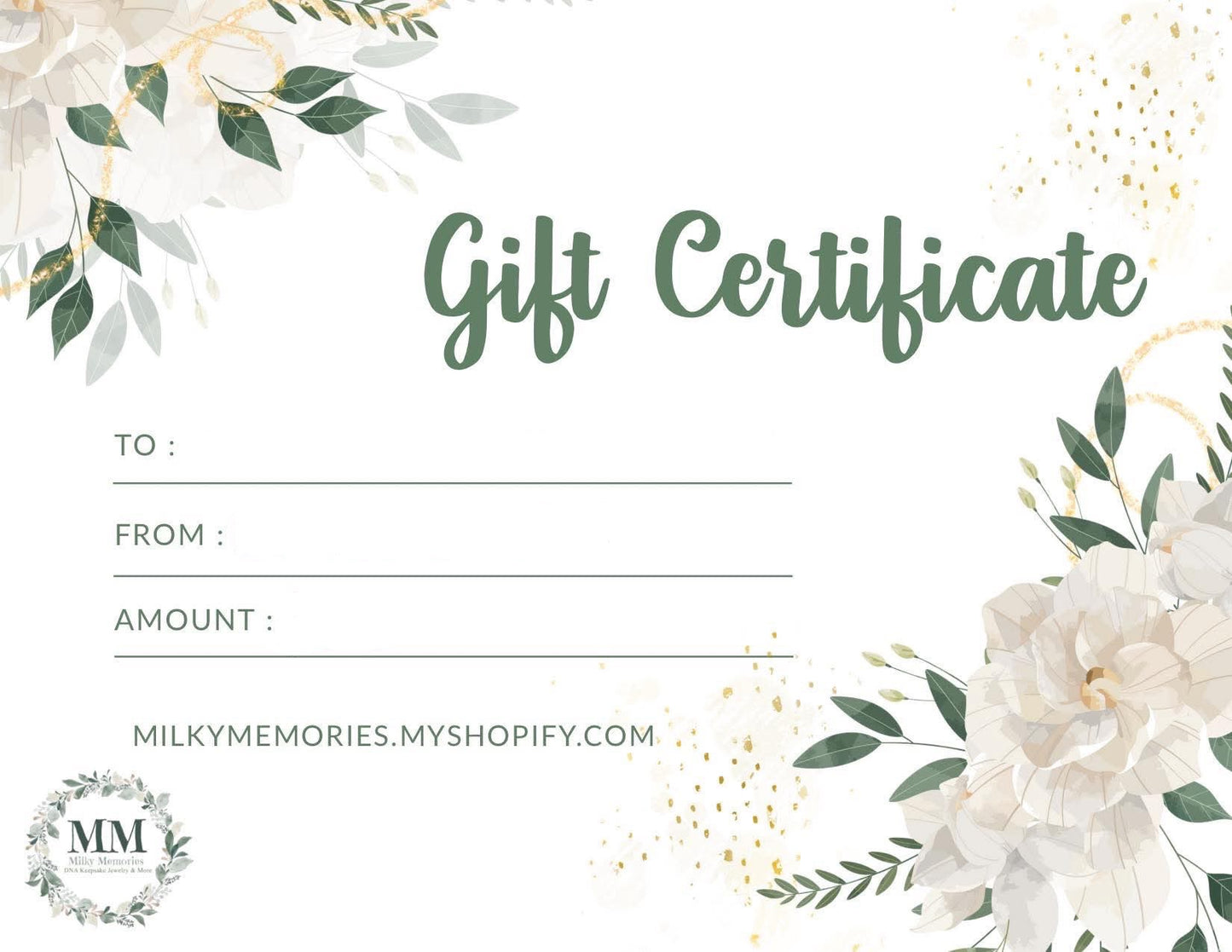 Gift Certificate