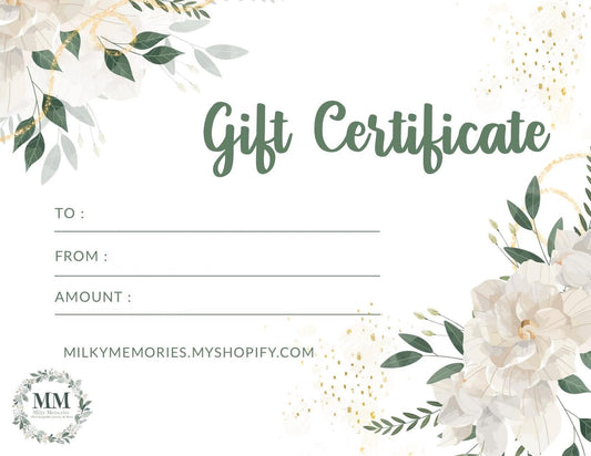 Gift Certificate