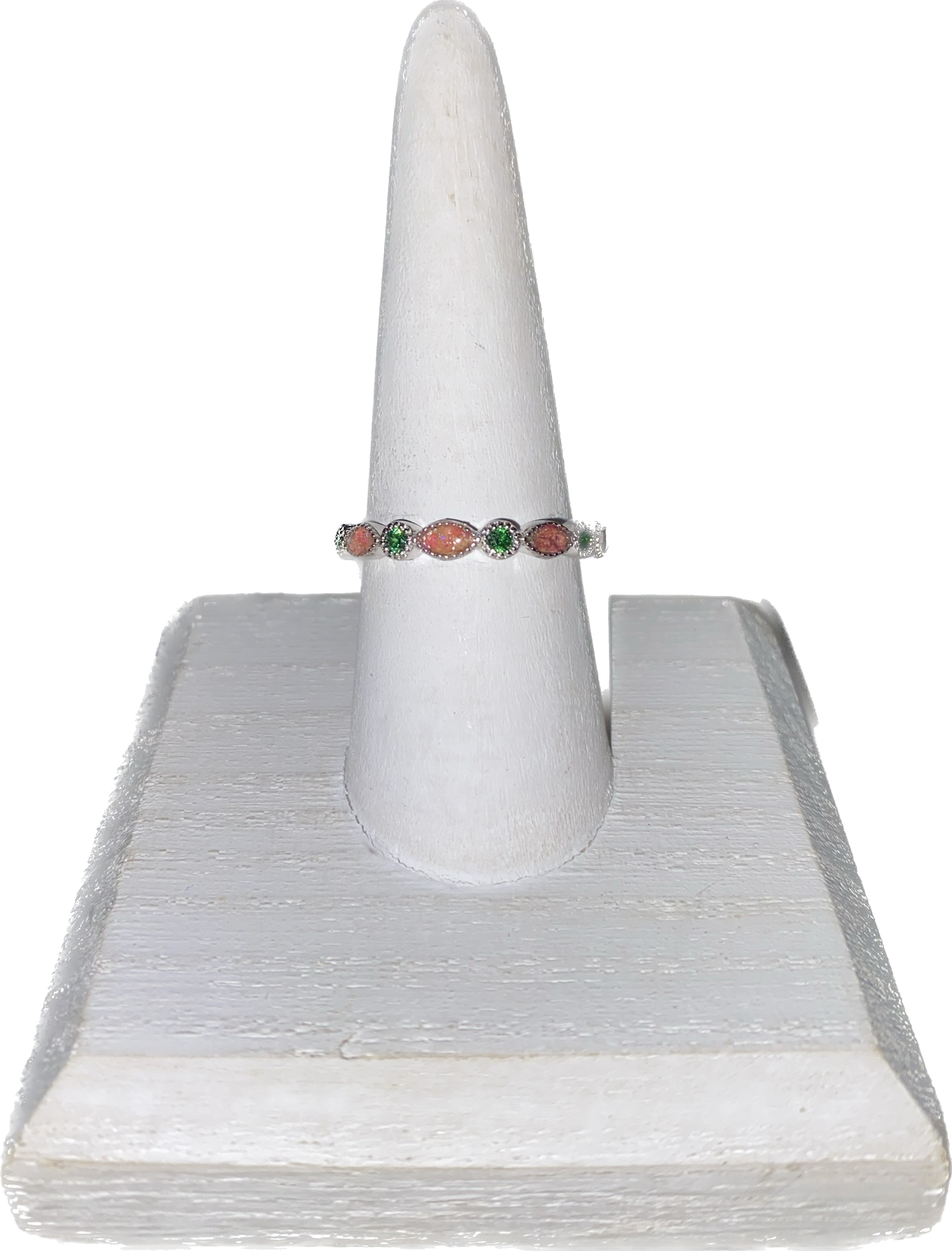 Art Deco 1/2 + Birthstone